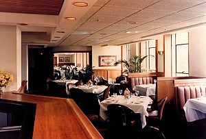 interior view of Rainwaters Restaurant