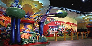 Yellow Submarine attraction at SONY Centre