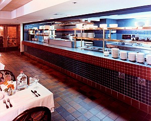 interior view of Rainwaters Restaurant