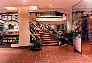 interior stairs photograph for McClintock Plaza - San Diego, California